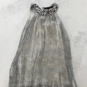 Girls Size 4/5 beaded French connection dress